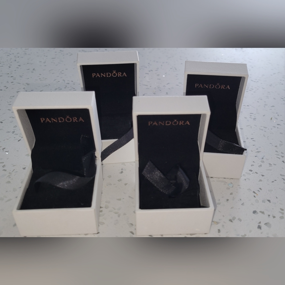 THREE NOT FOUR Pandora Charm Boxes